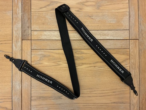 Hohner accordion strap - strap, black