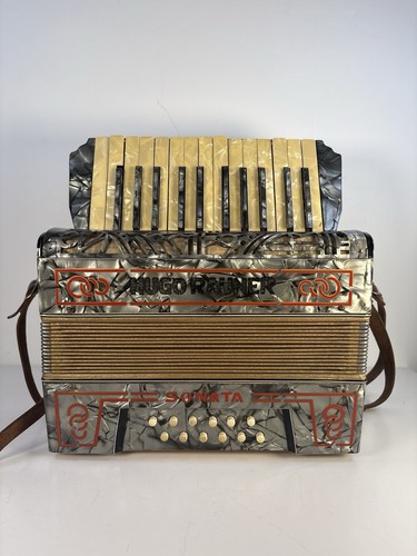 Vintage accordion hugo - hugo, rauner