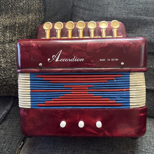 Mini accordion with carrying - accordion,