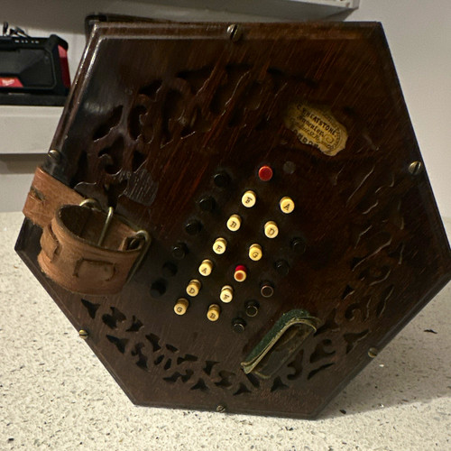 Wheatstone vintage concertina - vintage,