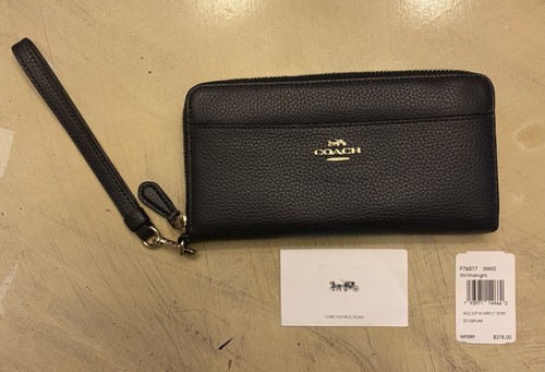Coach accordion zip wallet - coach,